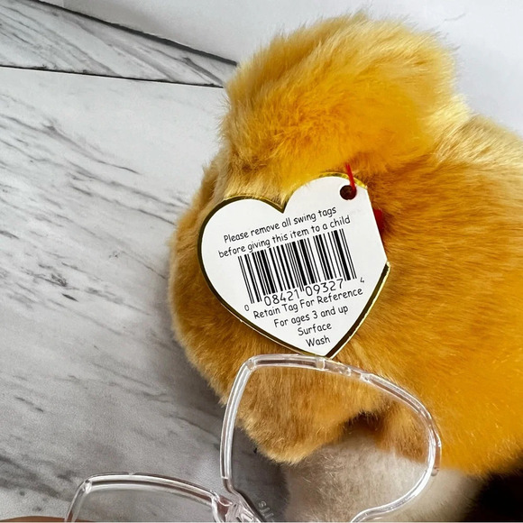 ty Beanie Original Buddy Praying Hope Vintage Brown Size 9.5" Plush Collectable - Picture 12 of 12